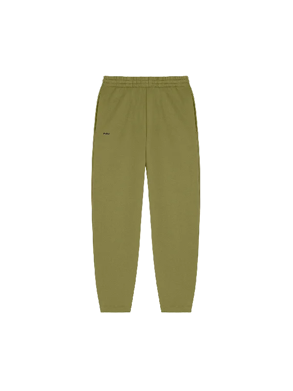 Daily Special Mens DNA Barrel-Leg Track Pants—highland green