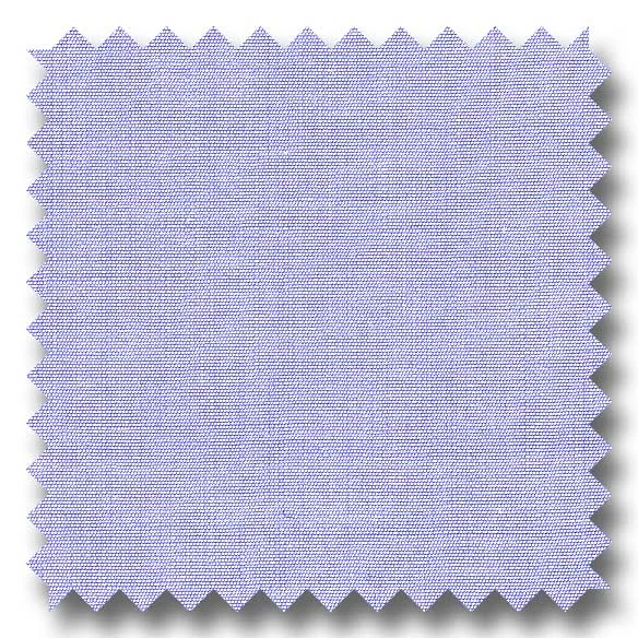 Super Savings Blue Solid 2Ply Broadcloth - Custom Dress Shirt