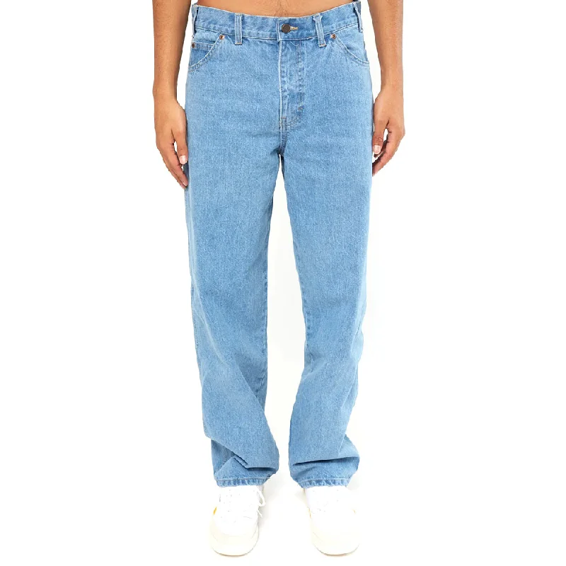 Weekend Offers You Can't Ignore Dickies - 13293 Relaxed Straight Fit 5 Pocket Denim Jeans Light Indigo Weekend Offers You Can't Ignore Dickies - 13293 Relaxed Straight Fit 5 Pocket Denim Jeans Light Indigo