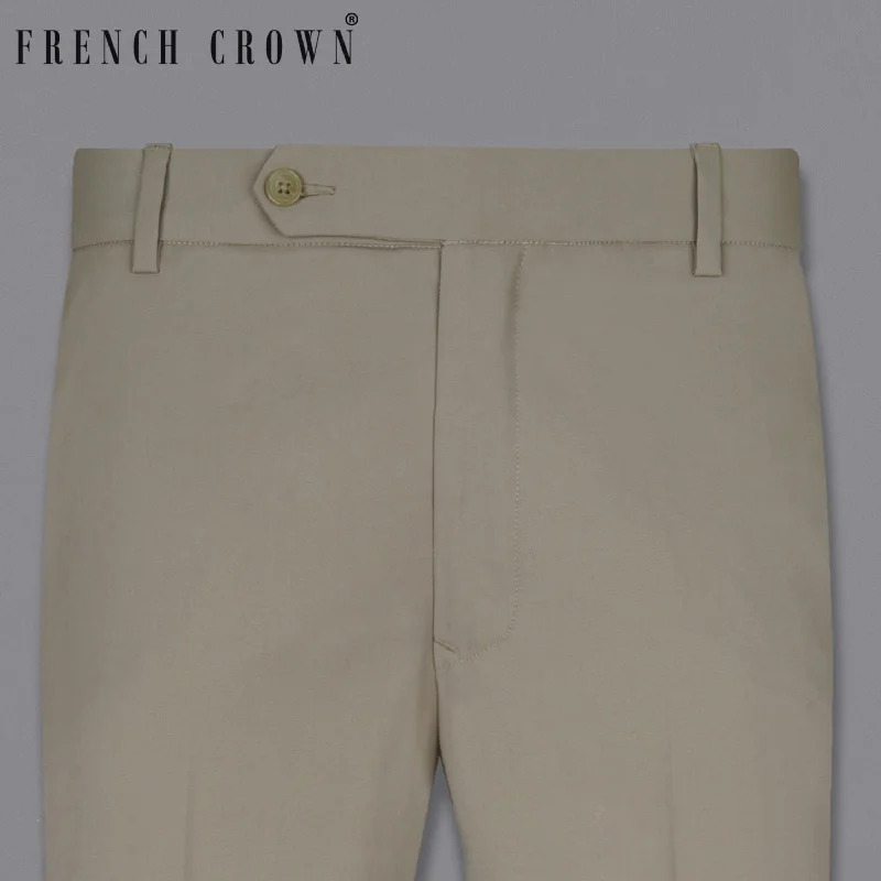 Closeout Sandrift Brown Solid Pant