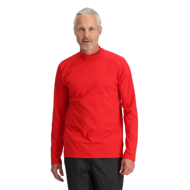 Shop Now Mens Castle Mock Crew - Spyder Red