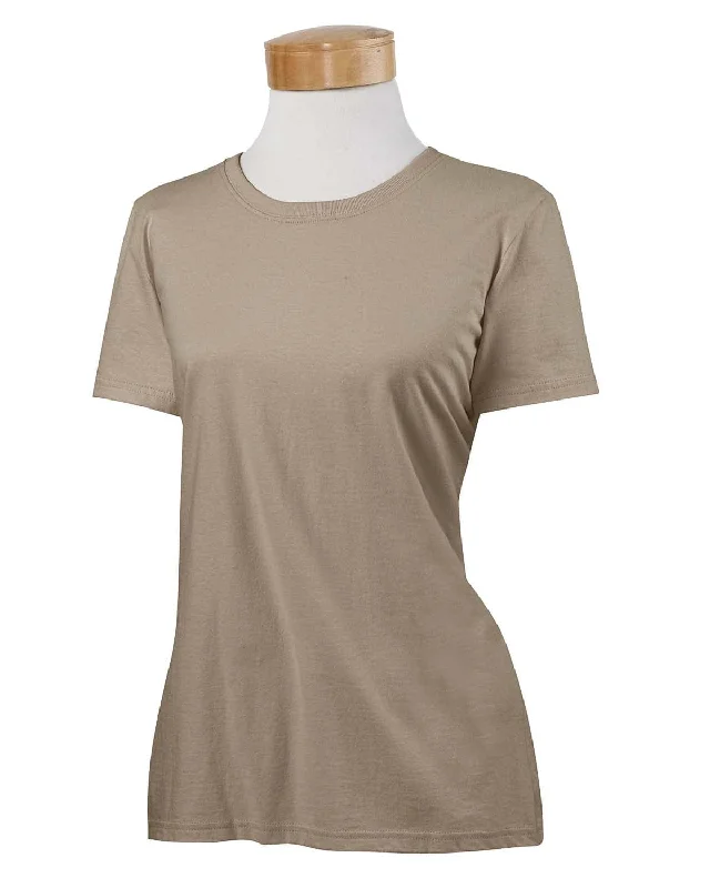 Don't Miss Out Fruit of the Loom Ladies Heavy Cotton T-Shirt | Khaki