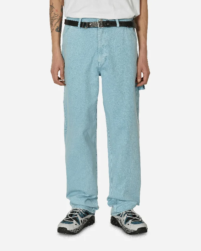 Weekend Deals That Sparkle Cotton Painter Pants Blue