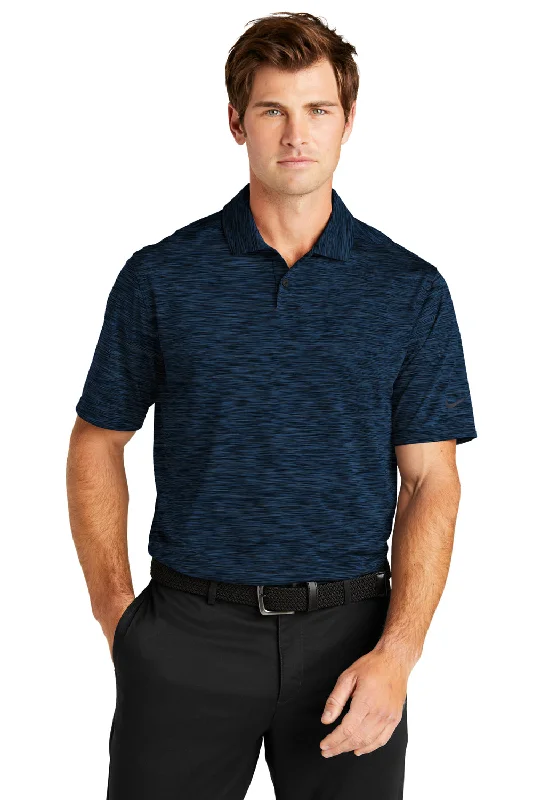 Midnight Madness Nike Mens Vapor Space Dyed Dri-Fit Moisture Wicking Short Sleeve Polo Shirt - Navy Blue Midnight Madness Nike Mens Vapor Space Dyed Dri-Fit Moisture Wicking Short Sleeve Polo Shirt - Navy Blue