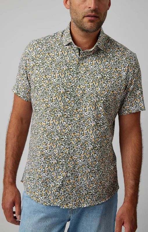 Savings Event White Grapefruit Trees Short Sleeve Shirt