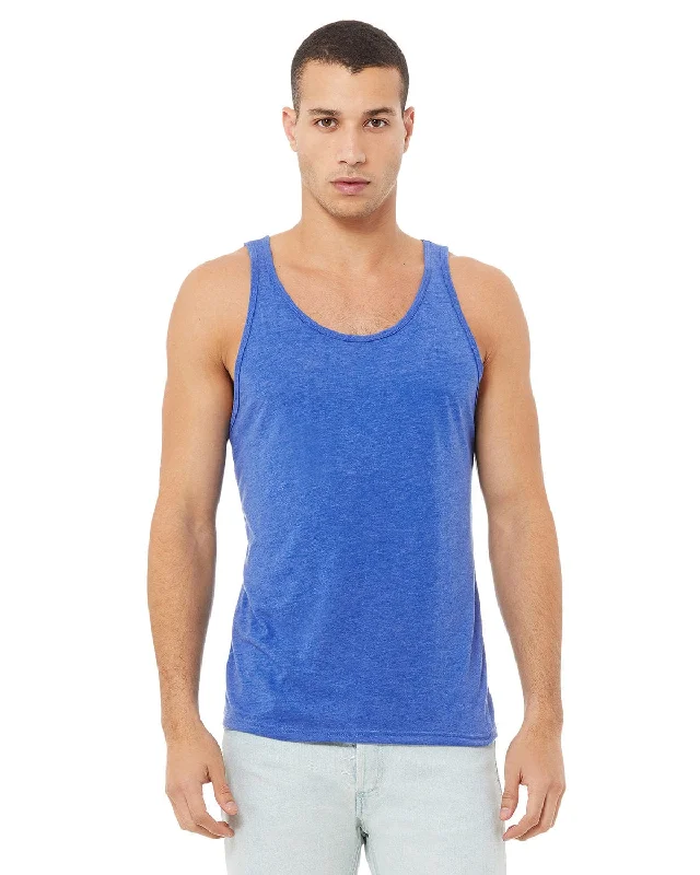 Buy More, Save More Bella+Canvas Unisex Triblend Tank | Tr Royal Triblnd