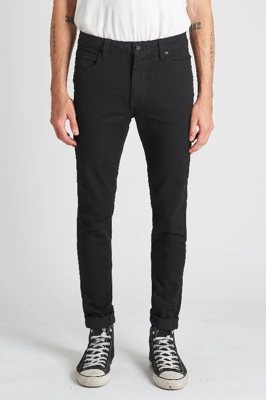 Anniversary Sale Abrand Mens Dropped Skinny Jean Black Mirror
