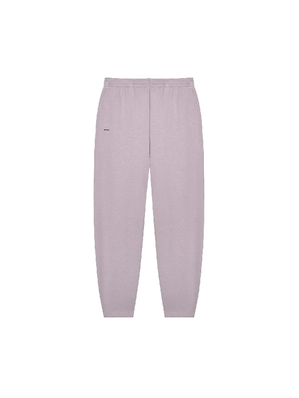 Act Fast Womens DNA Barrel-Leg Track Pants—raisin purple