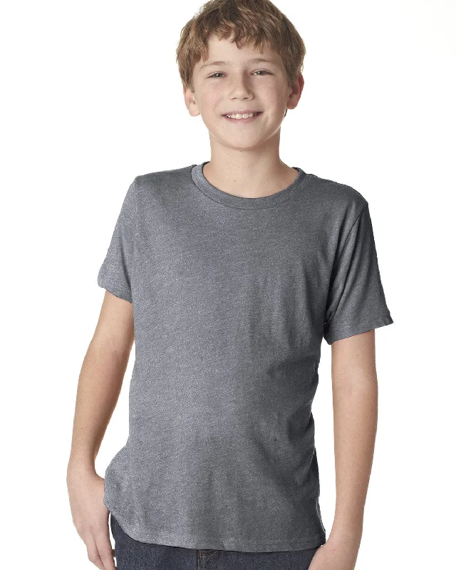 Early Bird Discount Next Level Boys Triblend Crew Tee | Premium Heather