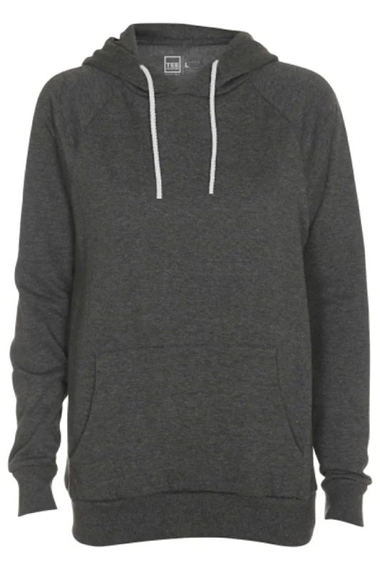 Amazing Value Raglan basic hoodie - Mottled Green