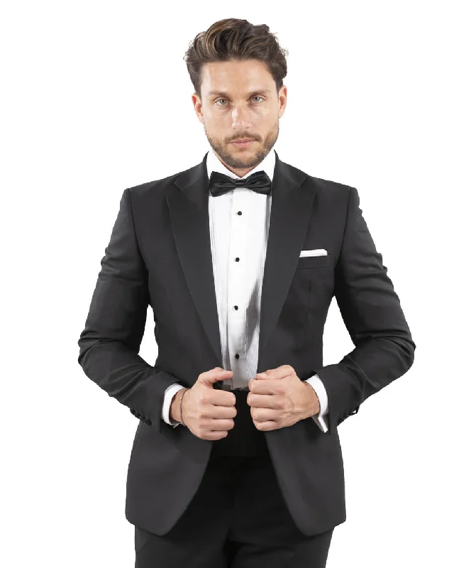 Bonus Savings Plain Black Dinner Jacket