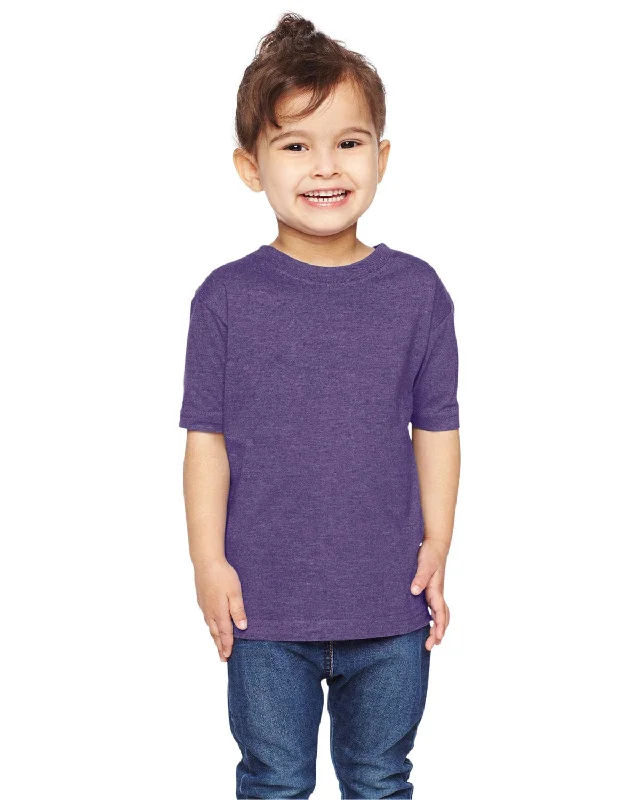 Special Offer Rabbit Skins Toddler Fine Jersey T-Shirt | Vintage Purple