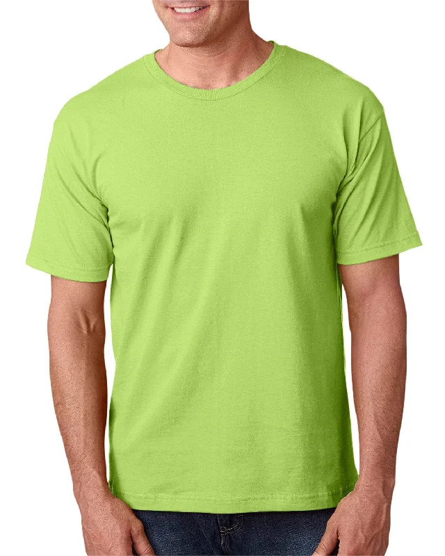 Factory Direct Sale Bayside USA Made Short Sleeve T-Shirt | Lime