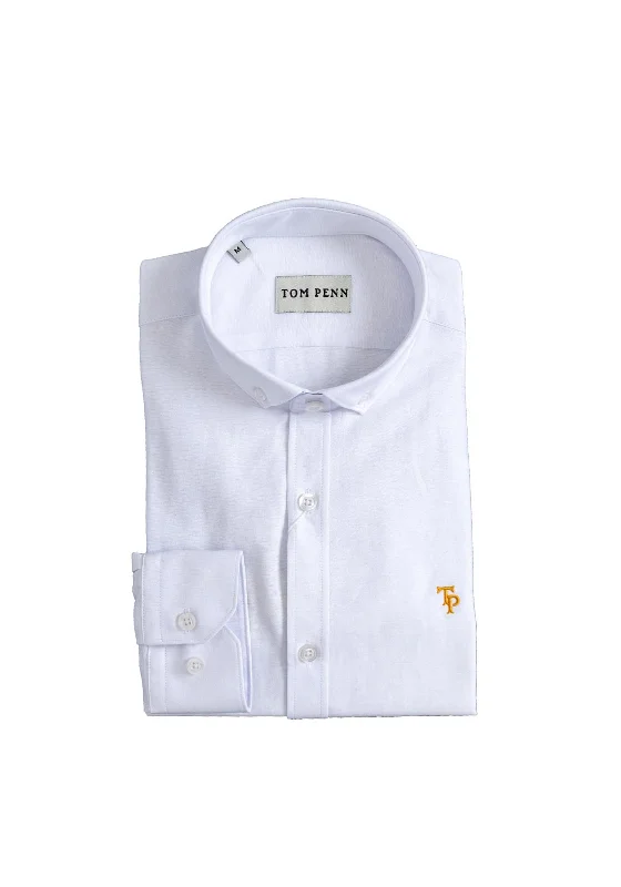 Weekend Savings Bonanza Tom Penn Long Sleeve Shirt, White