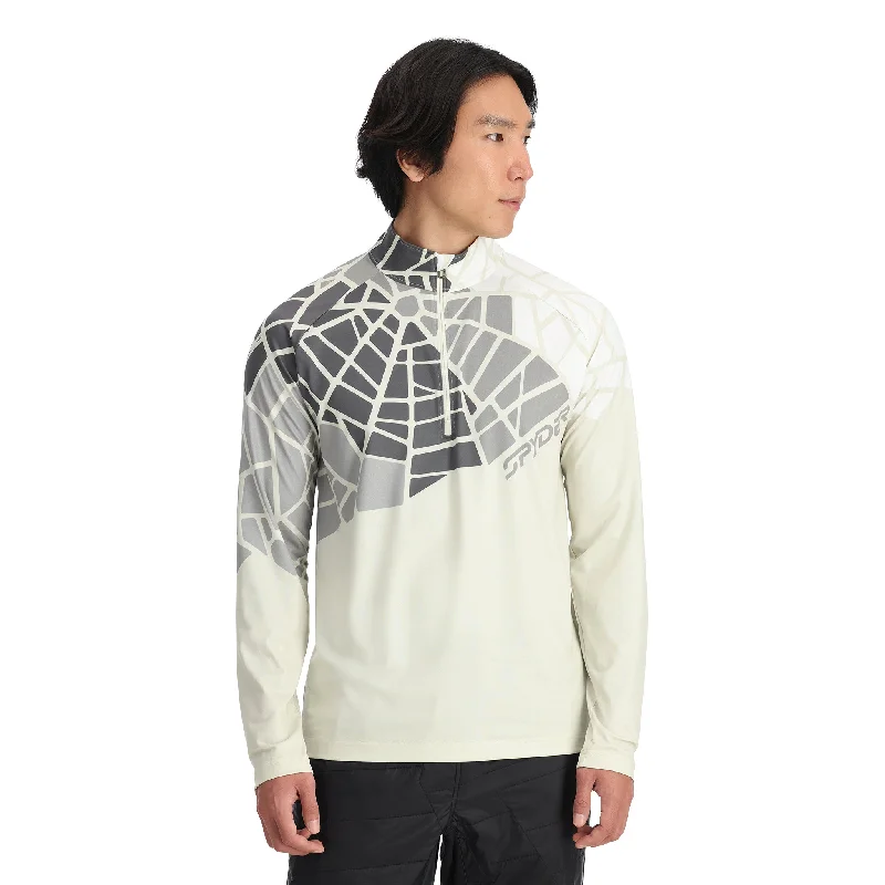 Value Deals Mens Legacy Half Zip - Vanilla Latte