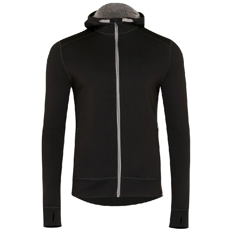 Big Discounts Mens Merino 260 Casual Hoodie (Black)