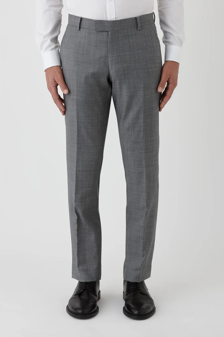 Daily Specials Cambridge - Pure Wool Caper Trouser - Grey