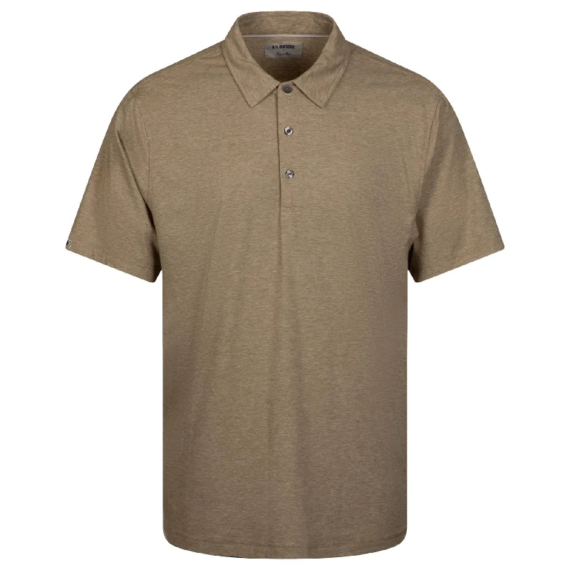 Weekend Savings Galore Delray Solid Polo Ballast Heather - SS24