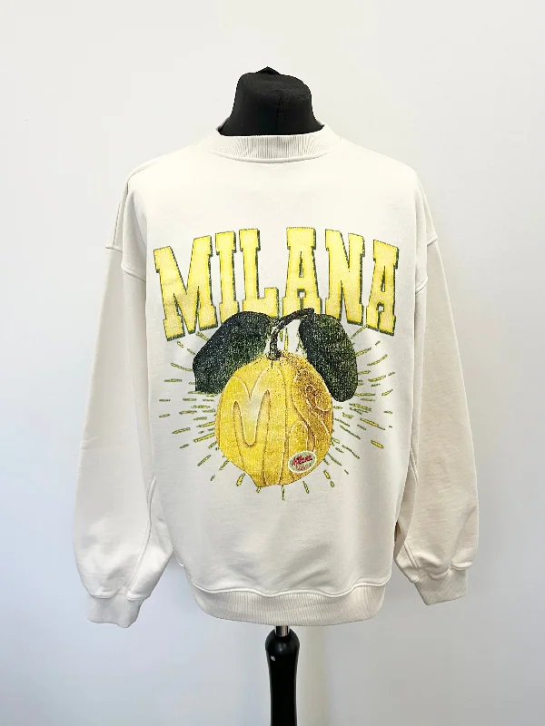Great Deal Cream Lemon Sweatshirt.