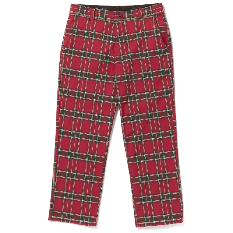 Overstock Clearance Volcom V Ent Noa Deane Pants - Plaid