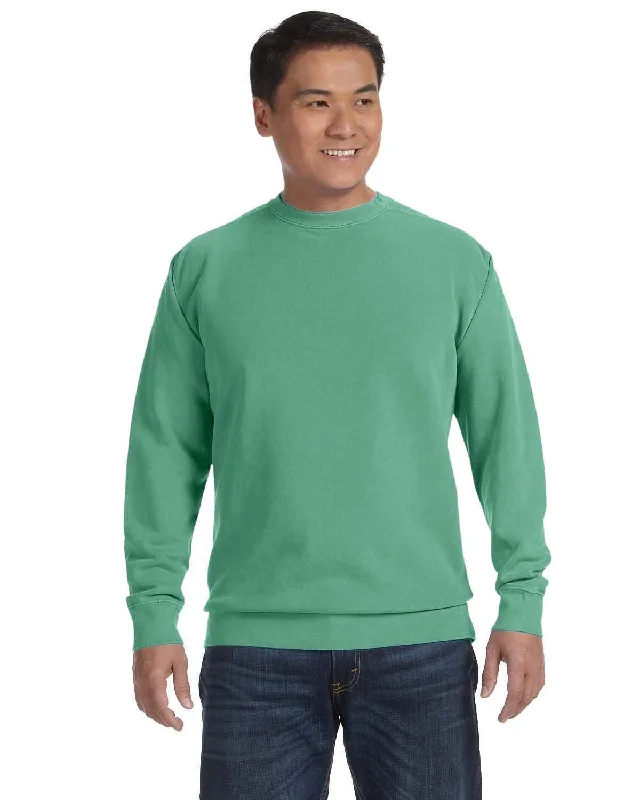 Special Buy Comfort Colors Garment-Dyed Crewneck Sweatshirt | Island Green
