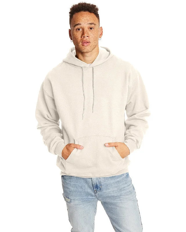 Discount Deals Hanes Ultimate Cotton Pullover Hoodie Sweatshirt | Natural