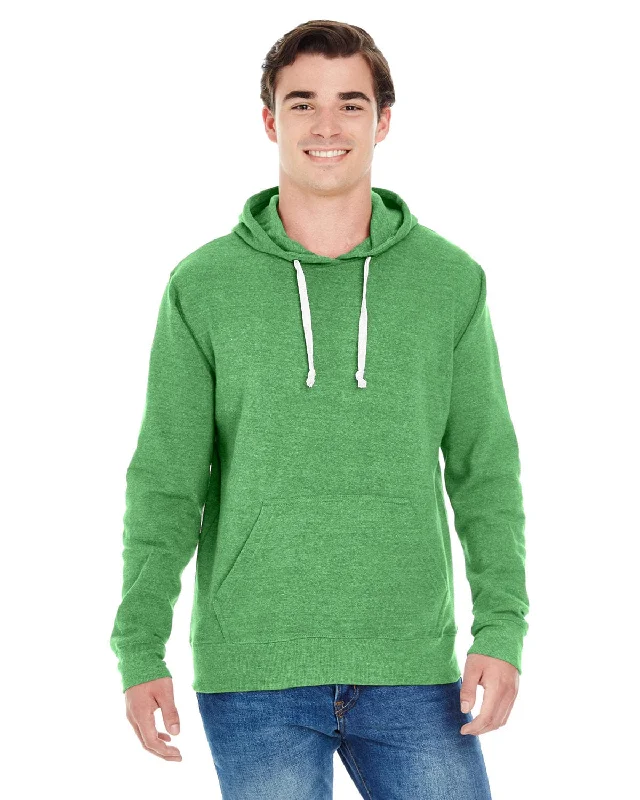 Weekend Specials to Grab J America Unisex Triblend Pullover Hoodie | Green Triblend