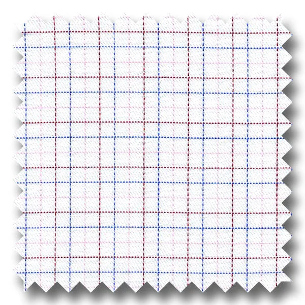 Weekend Offers That Impress Blue, Pink and Burgundy Check 200 2Ply Broadcloth - Custom Dress Shirt Weekend Offers That Impress Blue, Pink and Burgundy Check 200 2Ply Broadcloth - Custom Dress Shirt