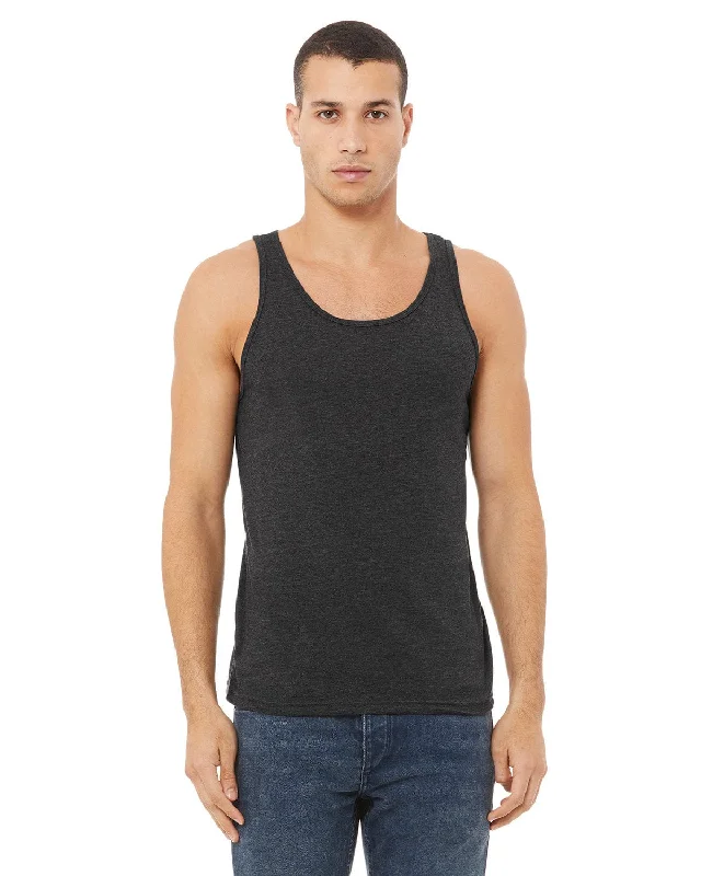 Daily Special Bella+Canvas Unisex Jersey Tank | Dark Gry Heather