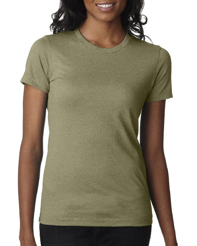Amazing Value Next Level Ladies CVC Crew Tee | Light Olive