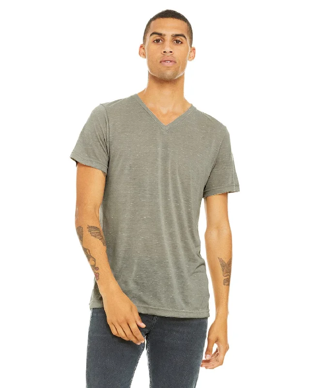 Weekend Specials to Snag Bella+Canvas Unisex V-Neck T-Shirt | Stone Marble