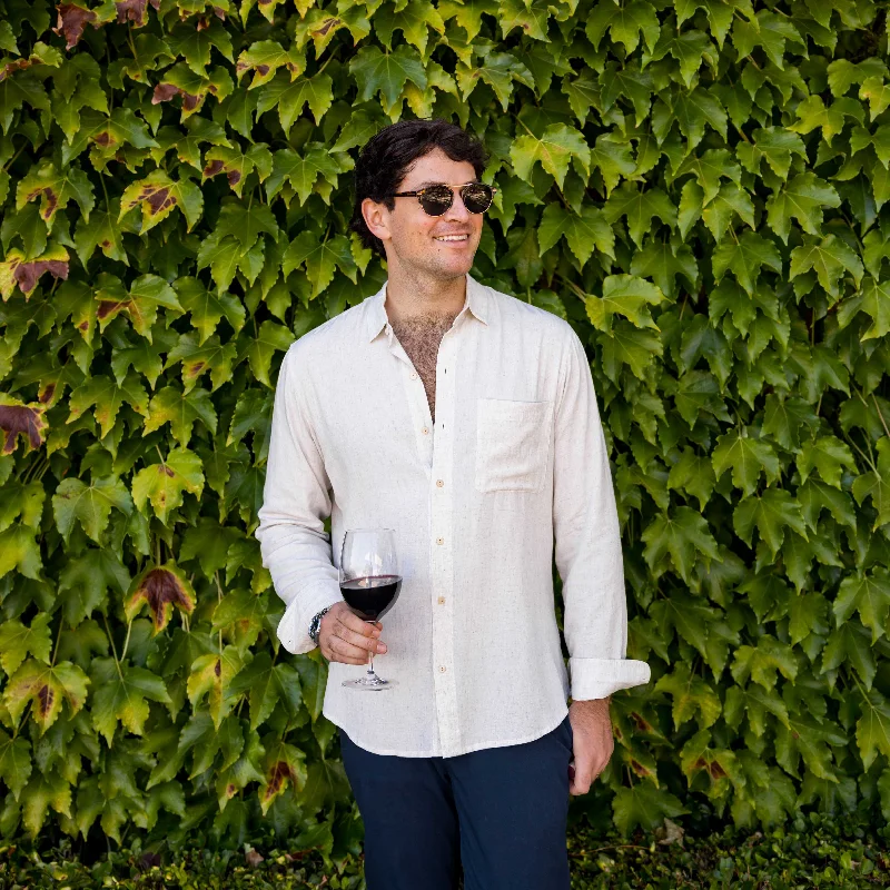 Epic Value The Taste Maker - Long Sleeve Linen Blend Shirt