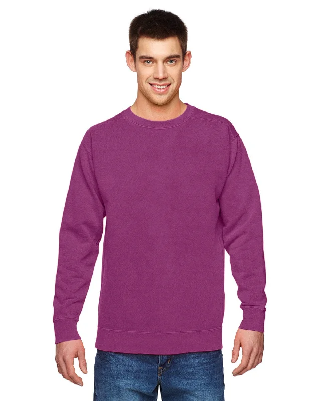 Stock Up Comfort Colors Garment-Dyed Crewneck Sweatshirt | Boysenberry