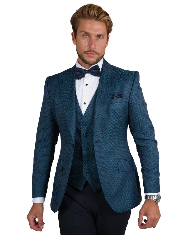 Discount Days Green Geometric Evening Jacket