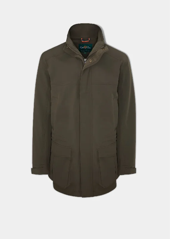Amazing Deals Lockwood Men's Shooting Coat In Olive - Shooting Fit