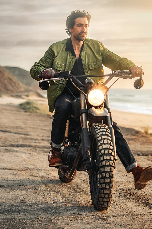 Weekend Offers That Shine &SONS Harris Bomber Jacket Army Green