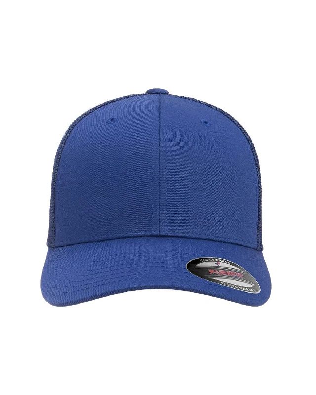Price Rollback Yupoong Flexfit 6-Panel Trucker Cap | Royal