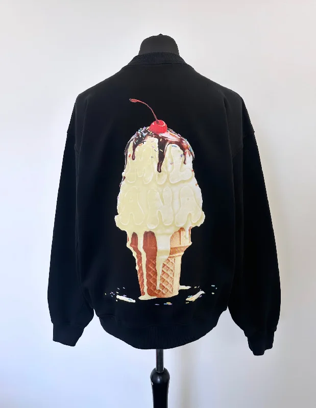 Unmissable Offer Black Ice Cream Sweatshirt.