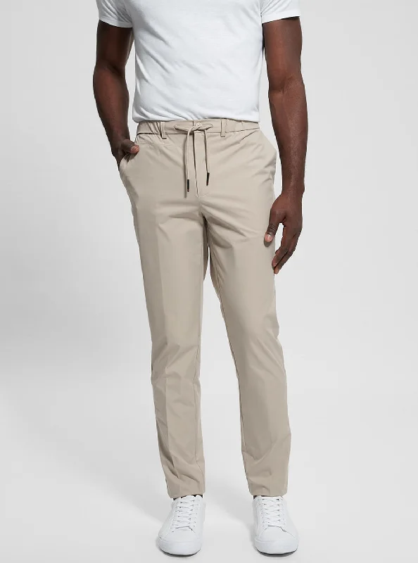 Year-End Deals Beige Tech Chino Pant