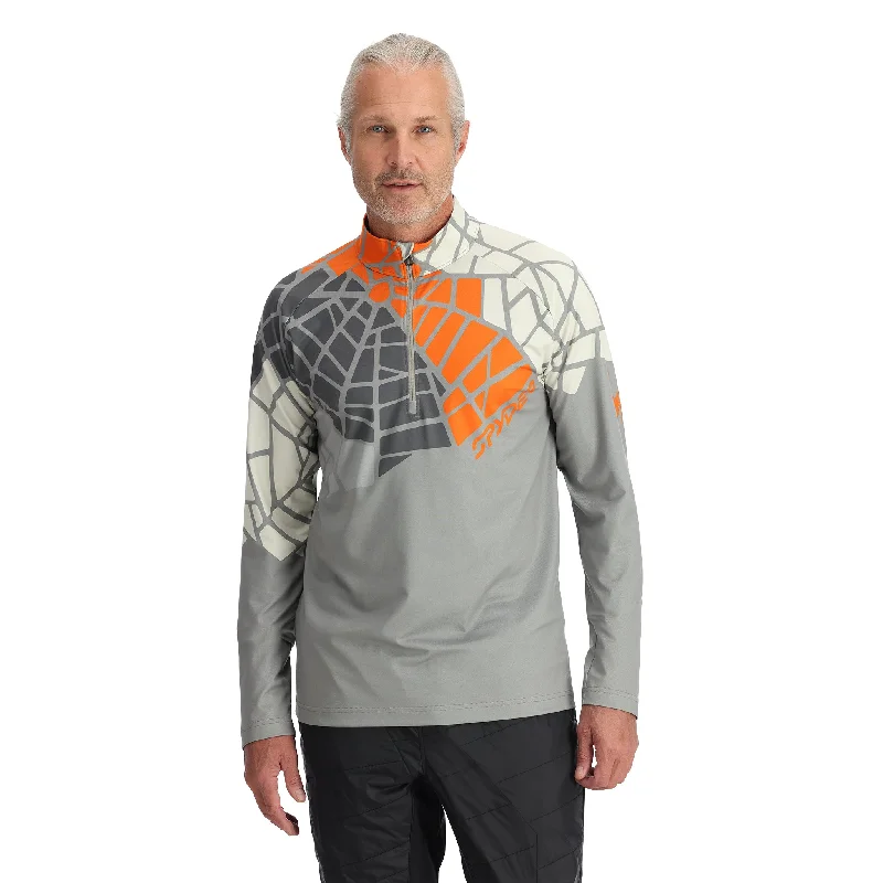 New Deals Mens Legacy Half Zip - Concrete