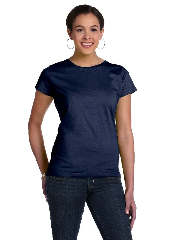 Don't Wait LAT Ladies Fine Jersey Longer Length T-Shirt | Black Leopard