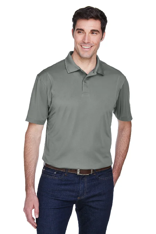 Weekend Bargains to Sizzle Harriton Mens Moisture Wicking Short Sleeve Polo Shirt - Charcoal Grey - Closeout Weekend Bargains to Sizzle Harriton Mens Moisture Wicking Short Sleeve Polo Shirt - Charcoal Grey - Closeout