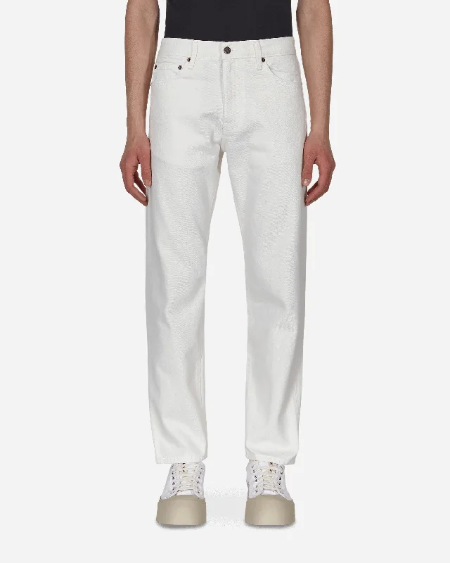Deep Discounts 5-Pocket Jeans White