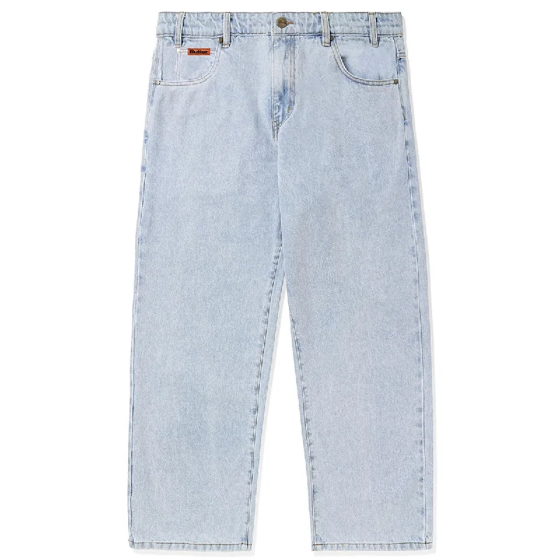 Incredible Offers Butter Goods - Relaxed Denim Jeans Light Blue