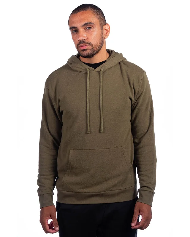 Deal Dash Next Level Apparel Adult Sueded French Terry Pullover Sweatshirt | Military Green Deal Dash Next Level Apparel Adult Sueded French Terry Pullover Sweatshirt | Military Green