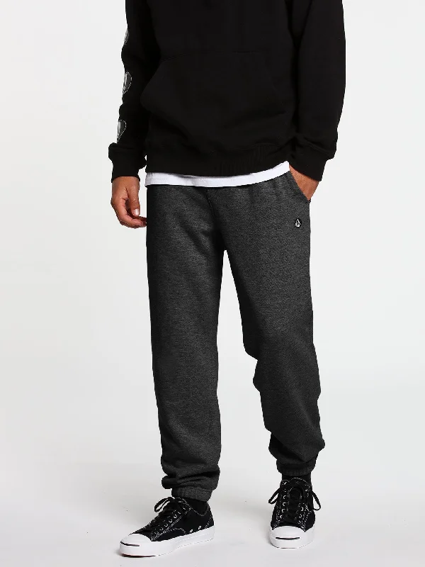 Act Now Foreman Fleece Pants - Sulfur Black