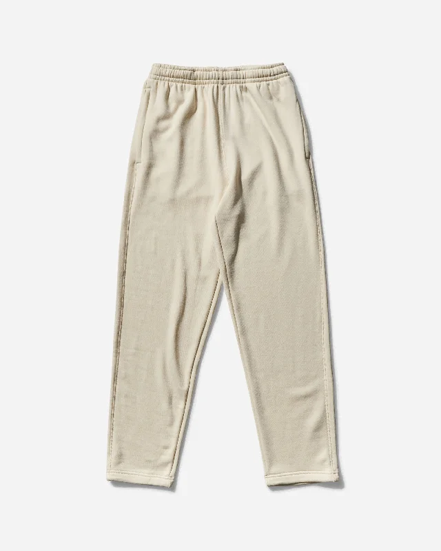 Now or Never Men's Wool Classics Open Hem Fleece Pants Pure White