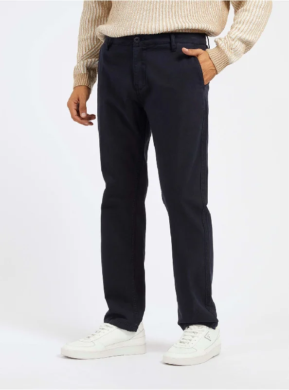 Quick Sale Navy Mid-Rise Angels Chino Pants