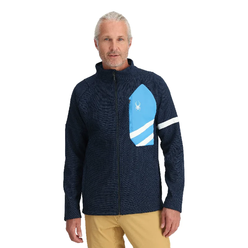 Online Deal Mens Wengen Bandit Full Zip - True Navy