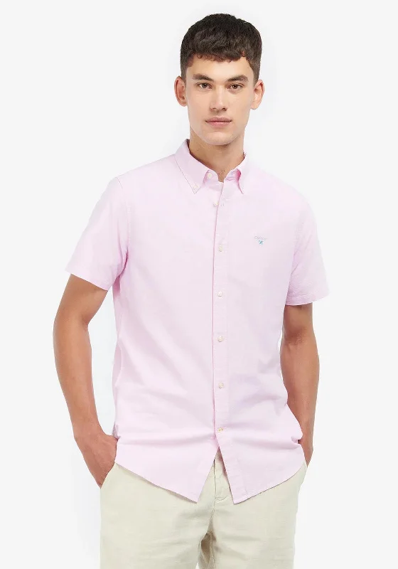 Quick Deals Barbour Oxtown Short Sleeve Tailored Shirt, Pink